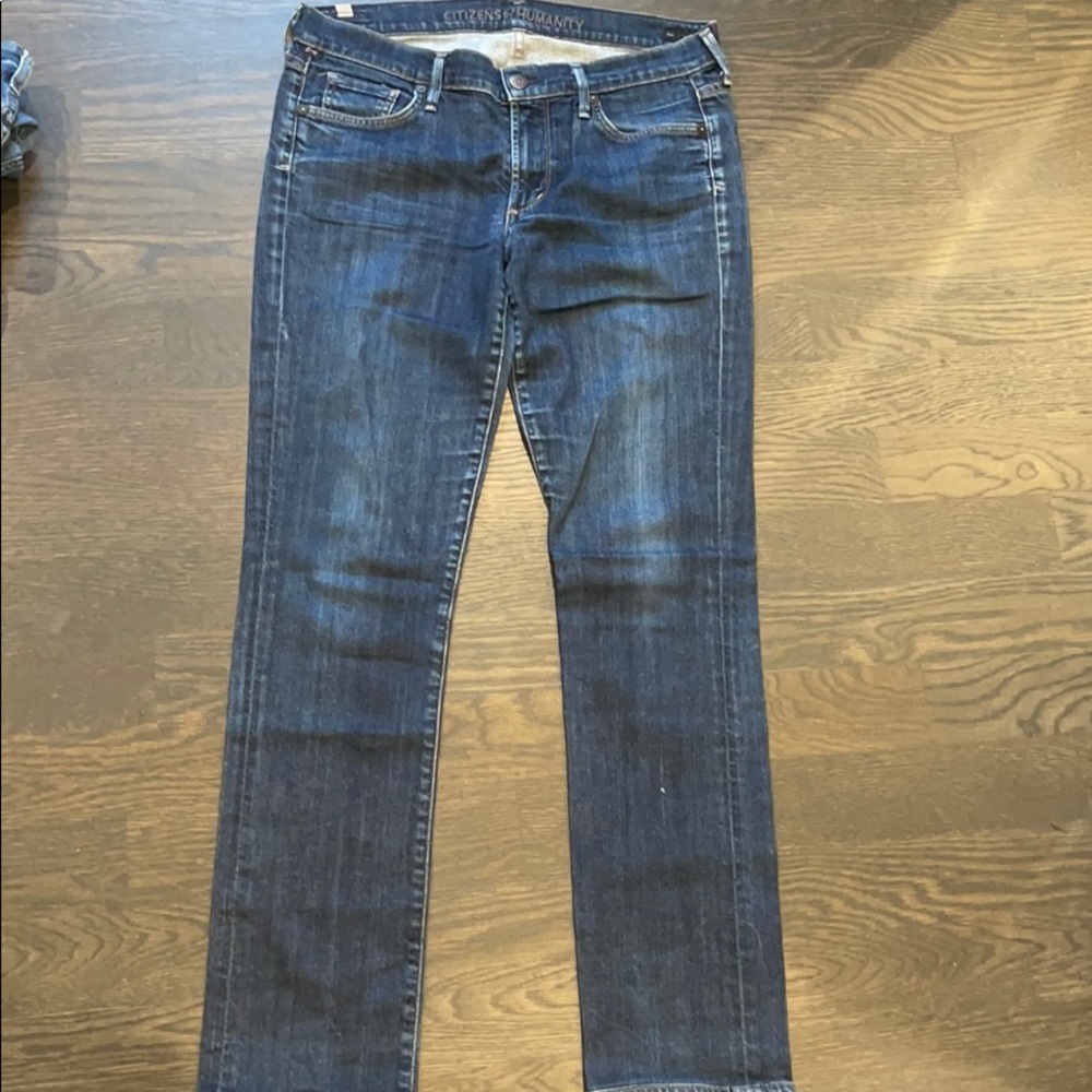 Citizens of humanity low rise straight leg size 31